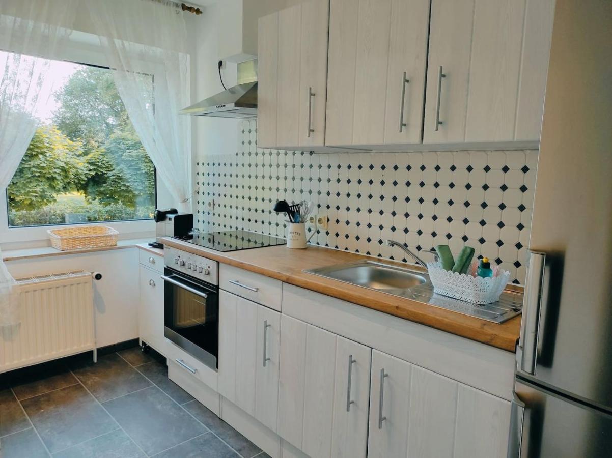Sandkastenliebe Charmante Ferienwohnung In Villa ドルヌム エクステリア 写真